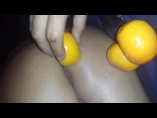 tangerines in the ass, cucumber in the pussy 3083482 ass fruit 720p